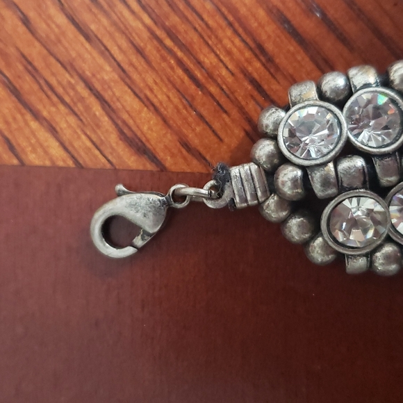 VINTAGE CRYSTAL CHOKER - Picture 4 of 5